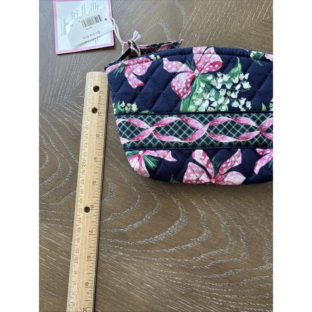 NWT VTG Vera Bradley Return to Happiness Pattern Makeup Bag Y2K Retired‎ 1st Ed.